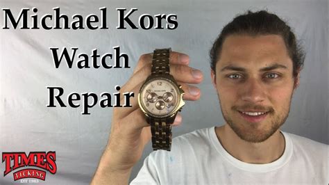 how to open back of mk watch